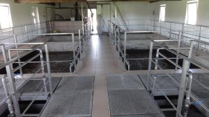 2 vzporedni biološki liniji čiščenja v stavbi ČN Tepanje